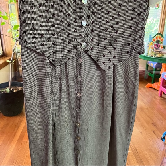 VGUC Vintage maxi dress size 7/8 - Picture 11 of 13